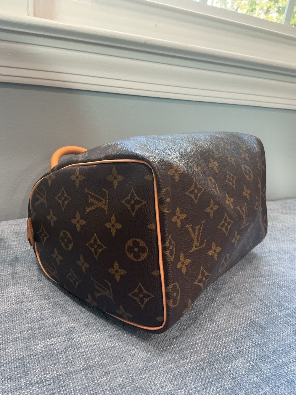 Louis Vuitton Vintage Speedy 25 Monogram | New Vachetta | COA - Picture 6 of 12